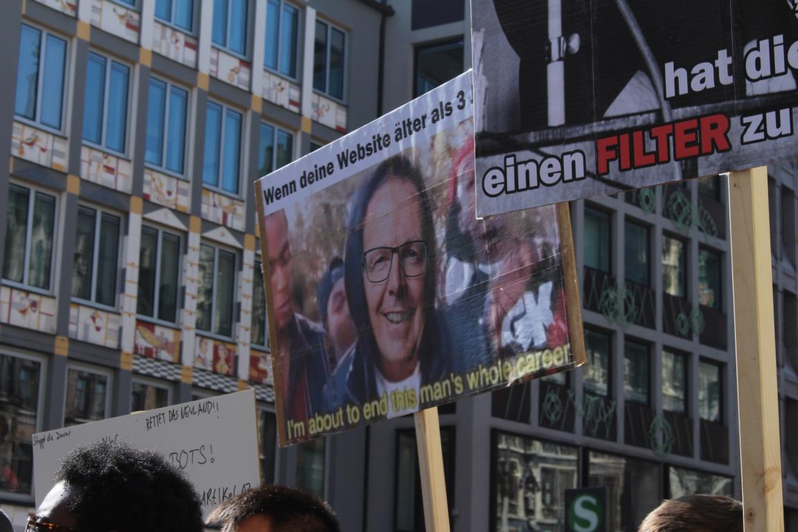 Artikel 13 Demonstration - Muenchen