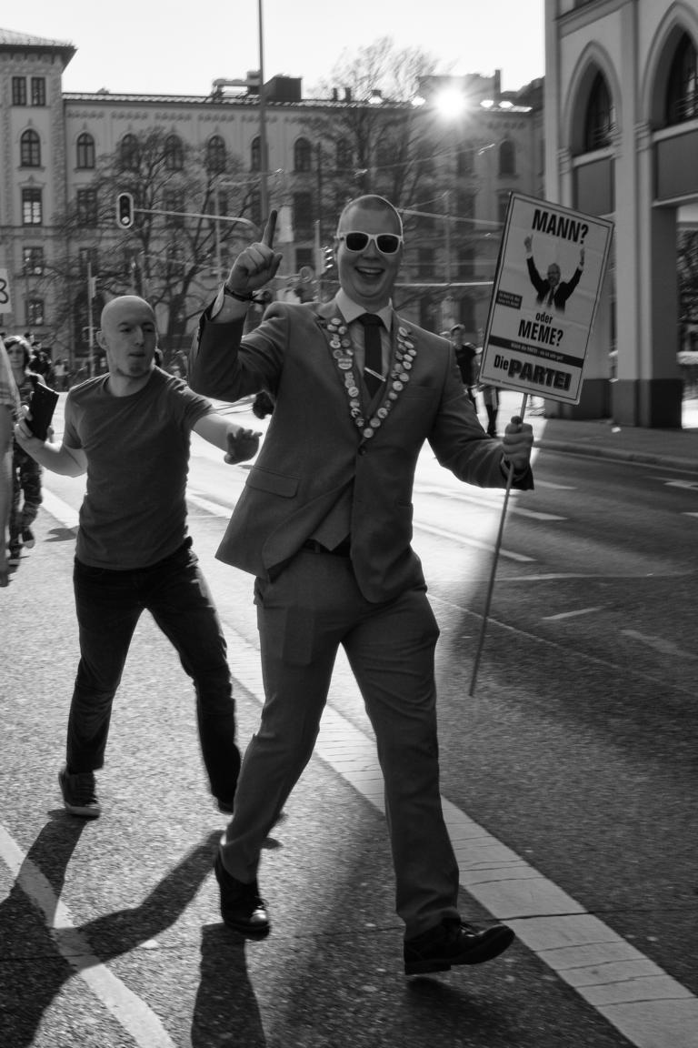 Artikel 13 Demonstration - Muenchen