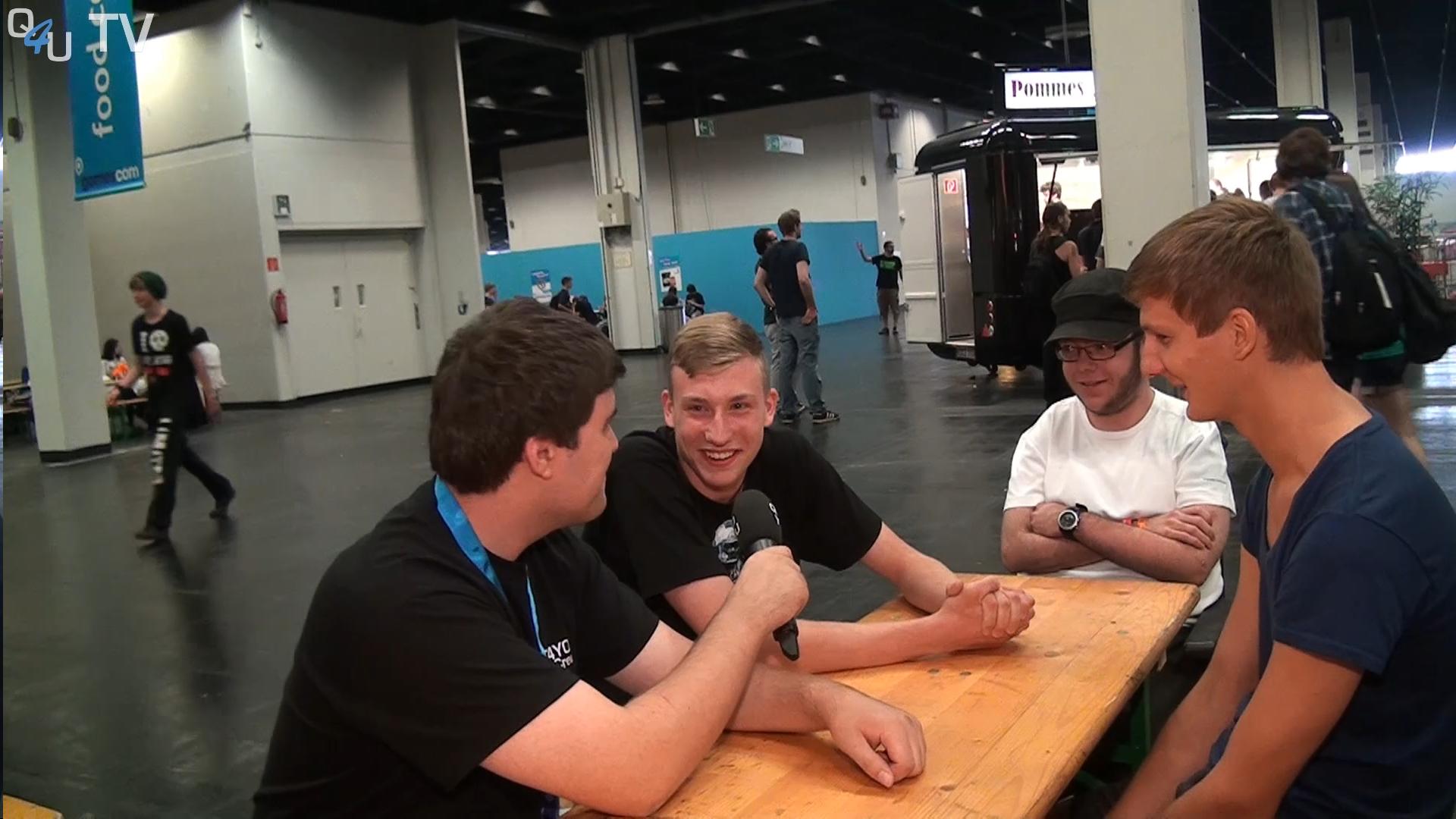 Bobmannschaft Games im Interview bei Steffen auf der gamescom 2013