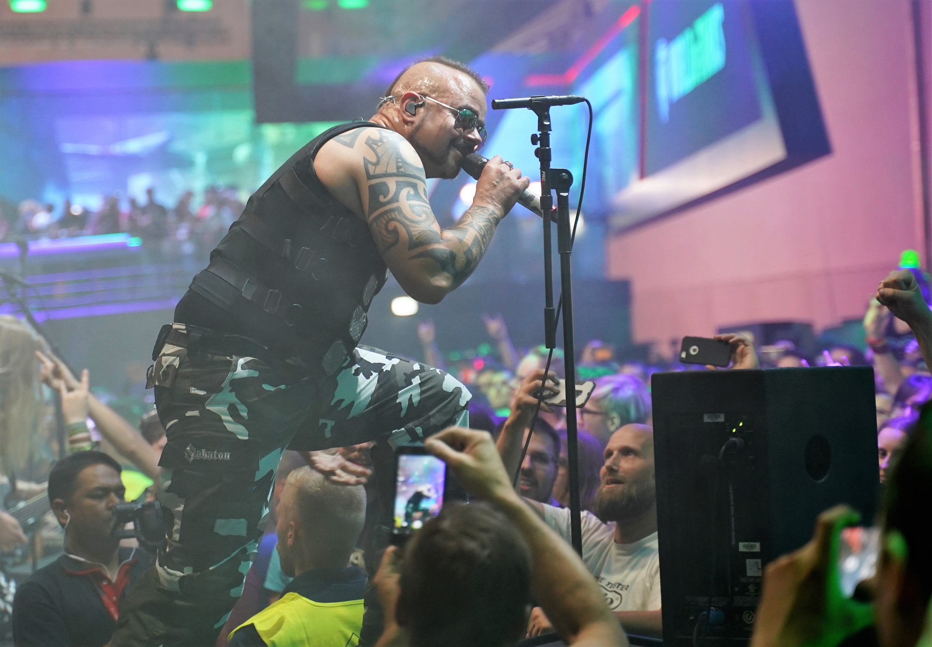 Sabaton Konzert auf der gamescom 2019