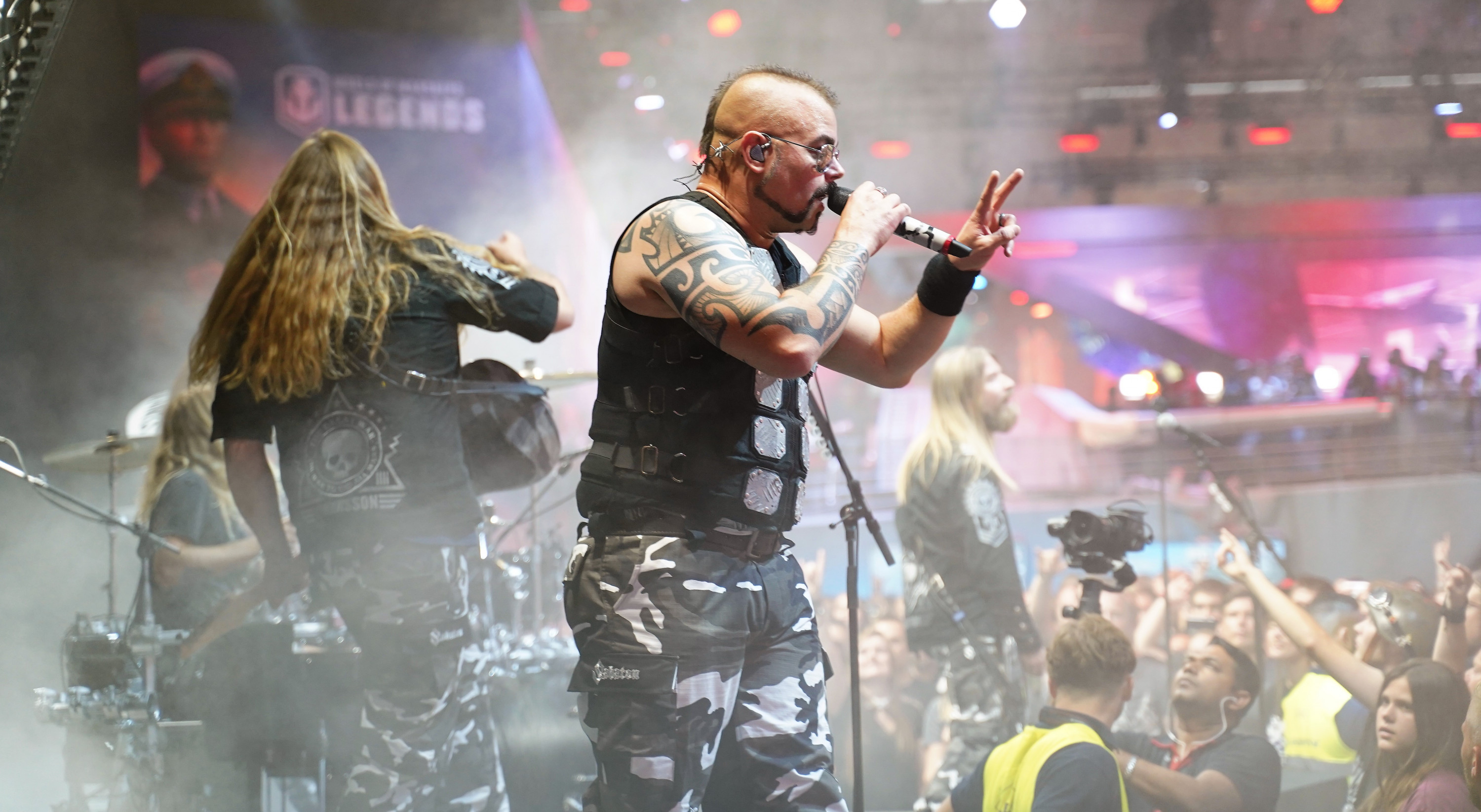 Sabaton Konzert auf der gamescom 2019