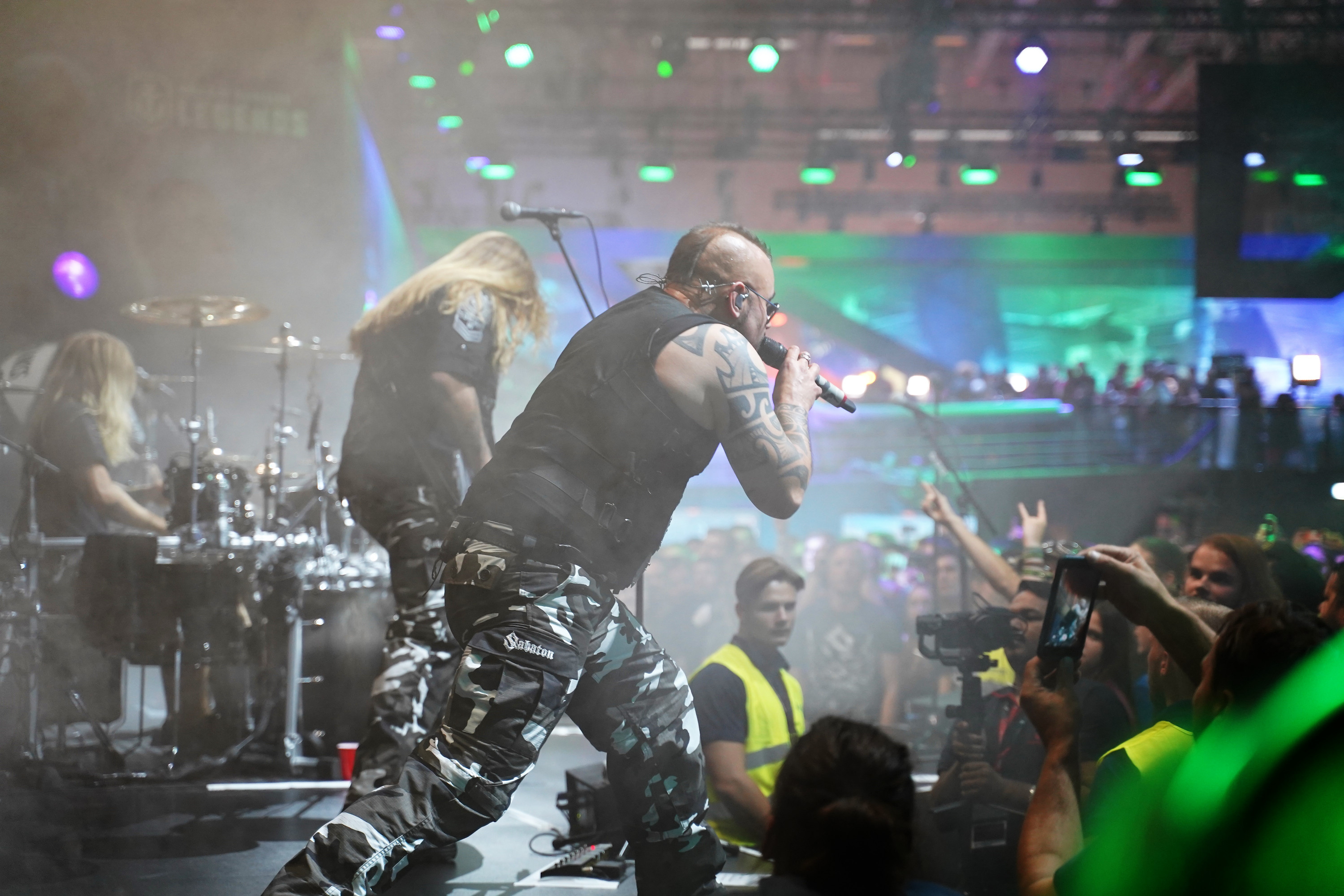 Sabaton Konzert auf der gamescom 2019