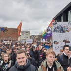 Bilder vom Livestream aus Nürnberg: Save Your Internet - Demo gegen Artikel 13 und Uploadfilter