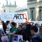 Artikel 13 Demonstration - Muenchen