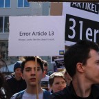 Artikel 13 Demonstration - Muenchen