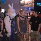 David im Interview mit Besuchern der gamescom 2013