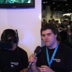 David testet die Oculus VR auf der gamescom 2013