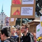 Artikel 13 Demonstration - Muenchen